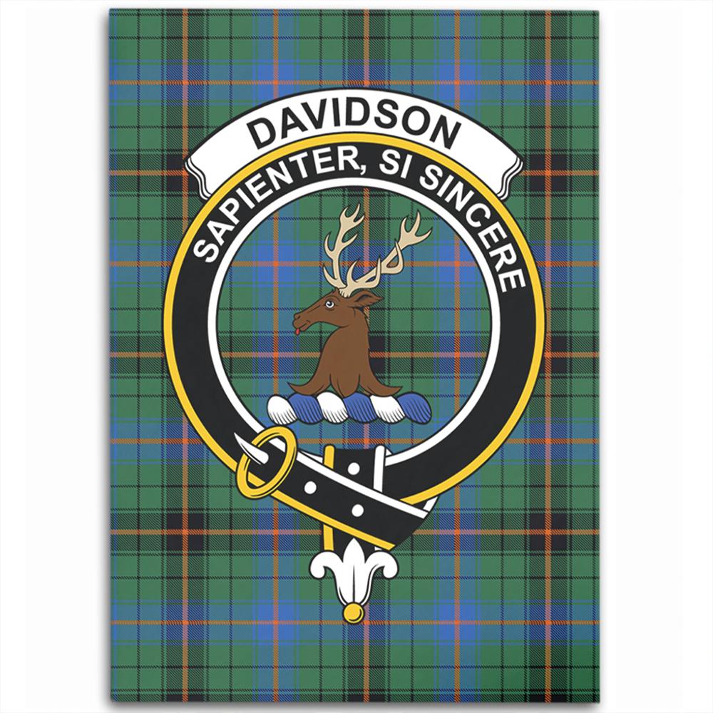 Davidson Ancient Tartan Crest Area Rug