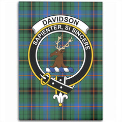 Davidson Ancient Tartan Crest Area Rug