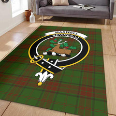Maxwell Hunting Tartan Crest Area Rug