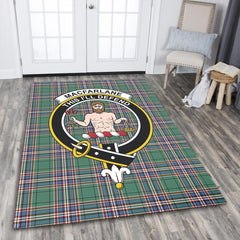 MacFarlane Hunting Ancient Tartan Crest Area Rug
