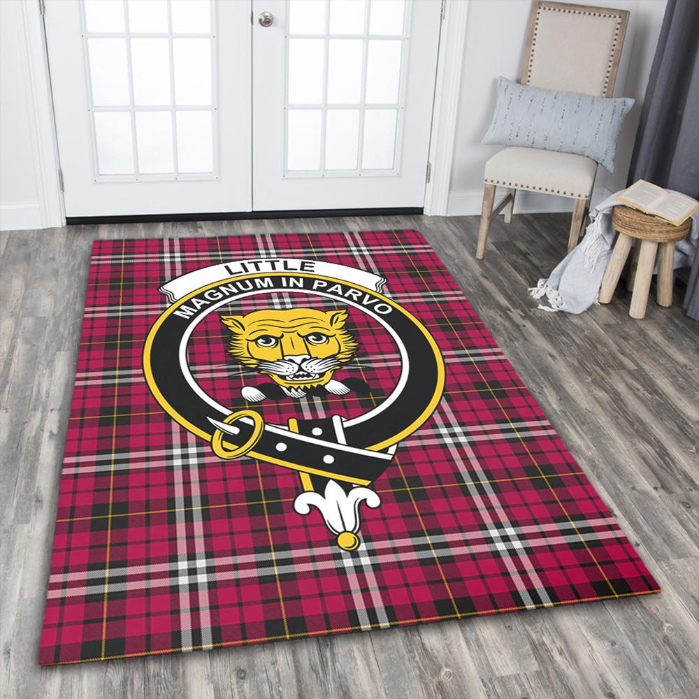 Little Tartan Crest Area Rug