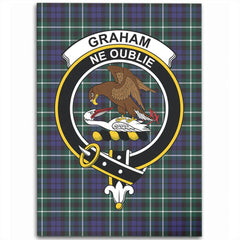 Graham of Montrose Modern Tartan Crest Area Rug