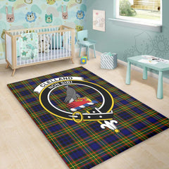 Clelland Modern Tartan Crest Area Rug