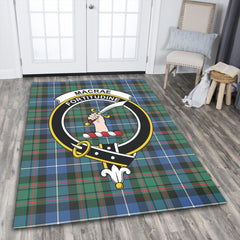 MacRae Hunting Ancient Tartan Crest Area Rug
