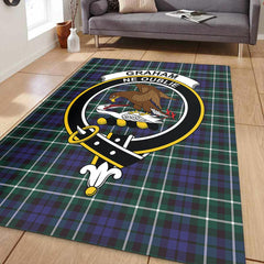 Graham of Montrose Modern Tartan Crest Area Rug