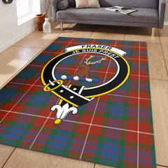 Fraser Ancient Tartan Crest Area Rug