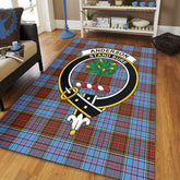 Anderson Modern Tartan Crest Area Rug