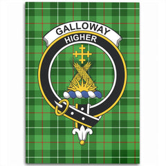 Galloway District Tartan Crest Area Rug