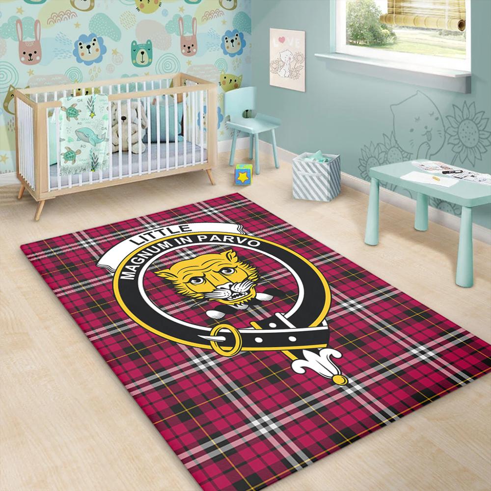 Little Tartan Crest Area Rug