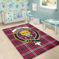 Little Tartan Crest Area Rug
