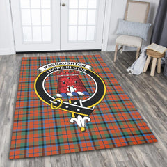 MacNaughton Ancient Tartan Crest Area Rug