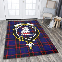 Home Modern Tartan Crest Area Rug