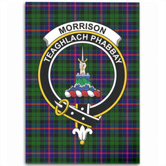 Morrison Modern Tartan Crest Area Rug