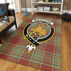 MacGillivray Hunting Ancient Tartan Crest Area Rug