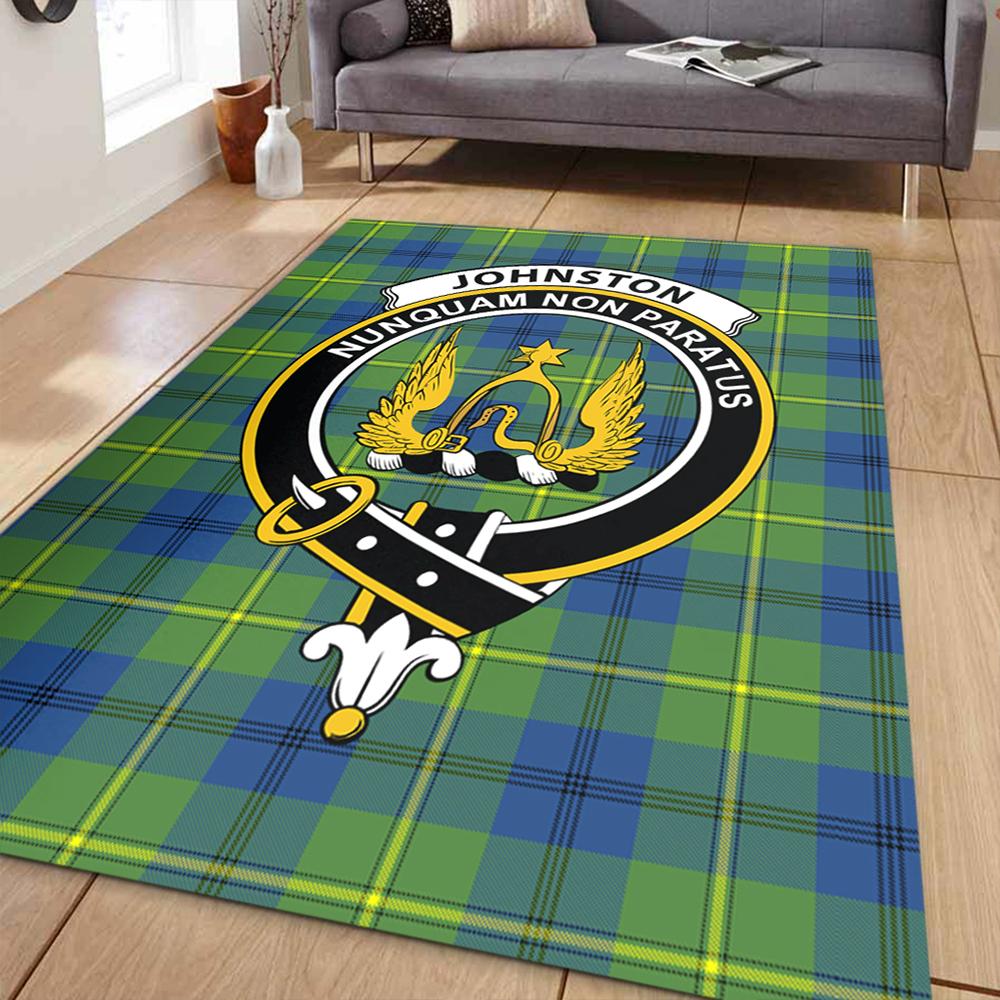 Johnston Ancient Tartan Crest Area Rug
