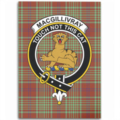MacGillivray Hunting Ancient Tartan Crest Area Rug