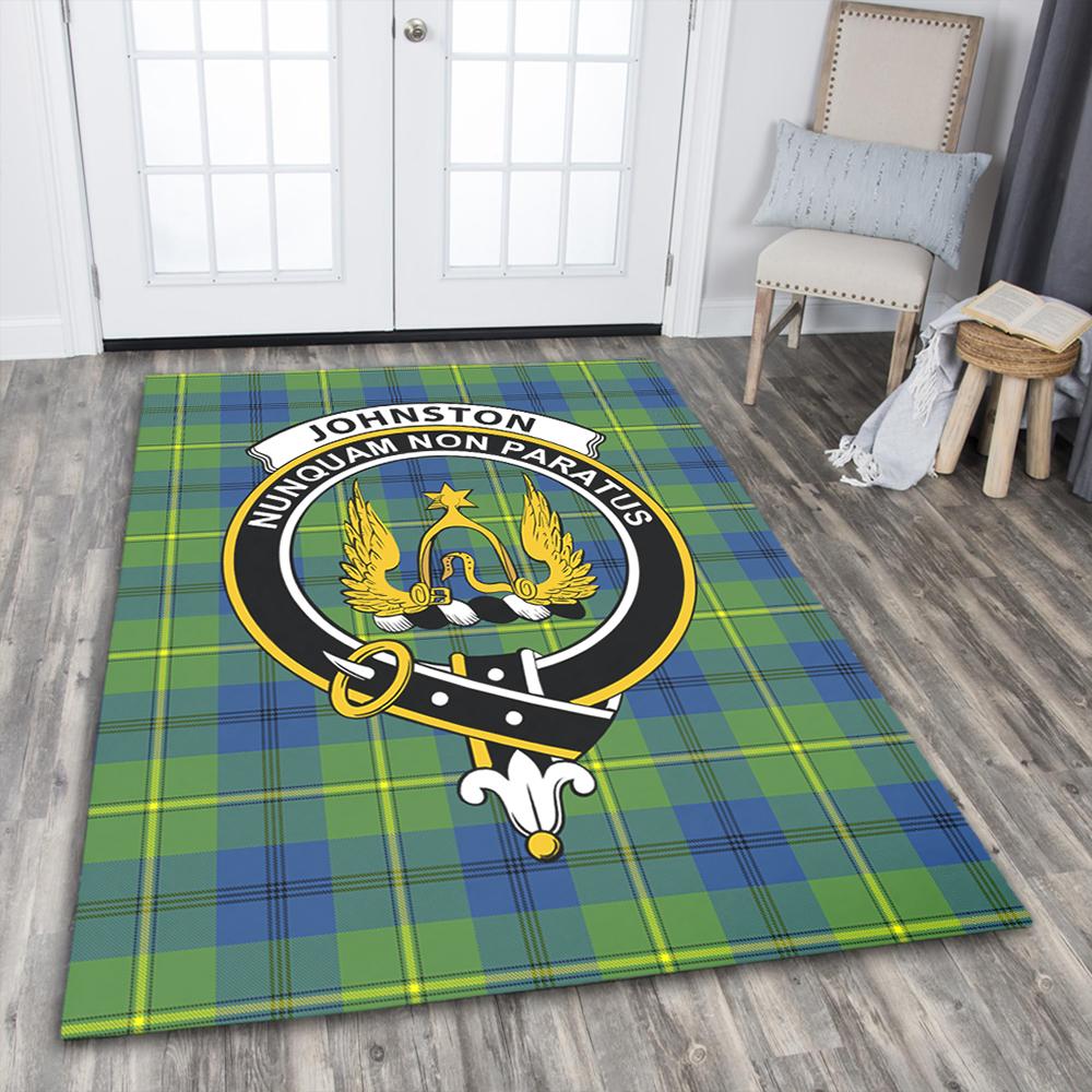Johnston Ancient Tartan Crest Area Rug