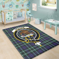Graham of Montrose Modern Tartan Crest Area Rug