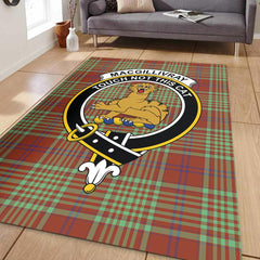 MacGillivray Hunting Ancient Tartan Crest Area Rug