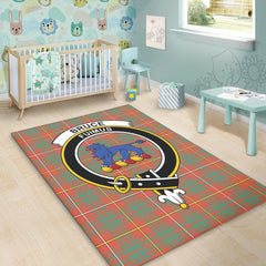 Bruce Ancient Tartan Crest Area Rug