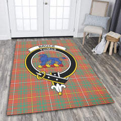 Bruce Ancient Tartan Crest Area Rug