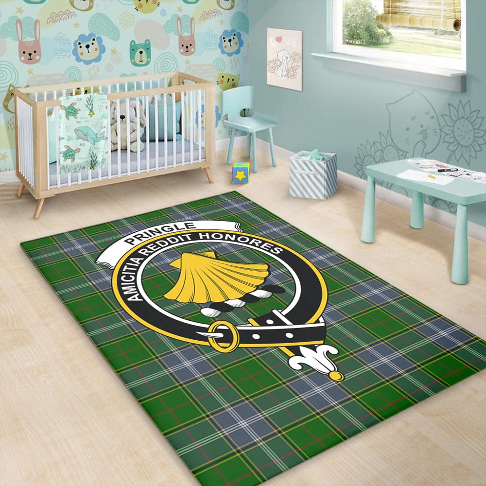Pringle Tartan Crest Area Rug