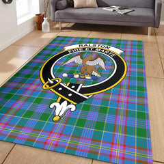 Ralston Tartan Crest Area Rug