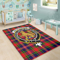 MacPherson Modern Tartan Crest Area Rug