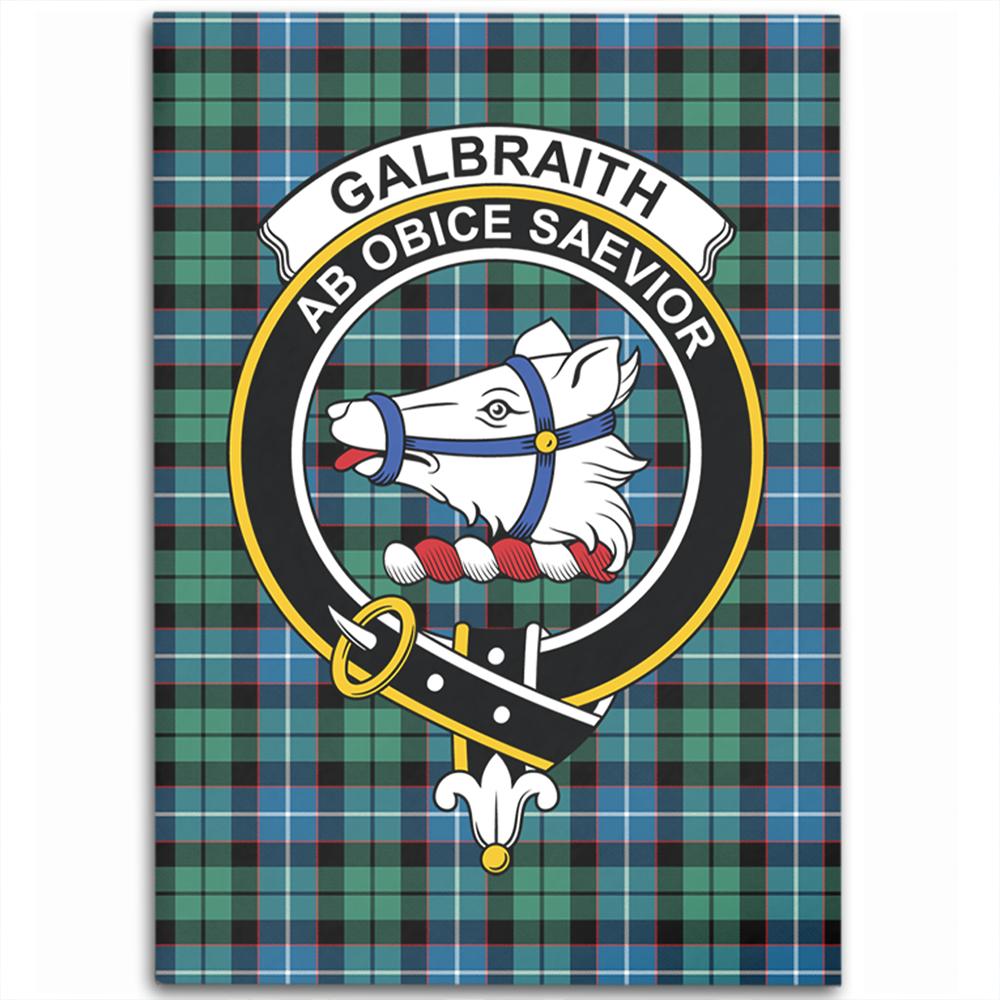 Galbraith Ancient Tartan Crest Area Rug