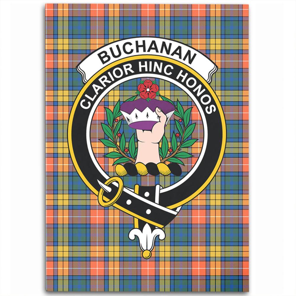 Buchanan Ancient Tartan Crest Area Rug