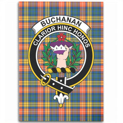 Buchanan Ancient Tartan Crest Area Rug