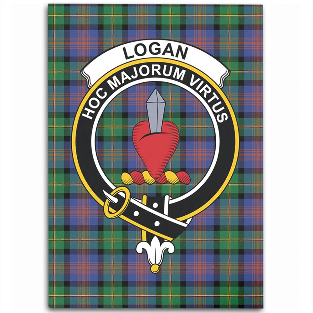 Logan Ancient Tartan Crest Area Rug