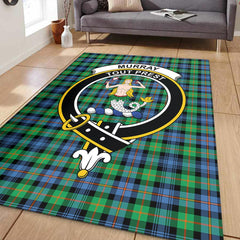Murray of Atholl Ancient Tartan Crest Area Rug