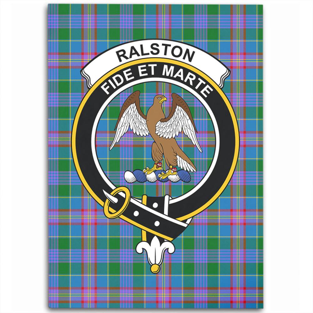 Ralston Tartan Crest Area Rug