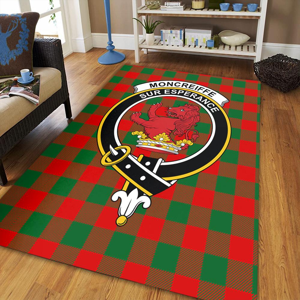 Moncrieffe Tartan Crest Area Rug