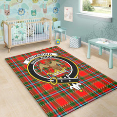 Drummond of Perth Tartan Crest Area Rug