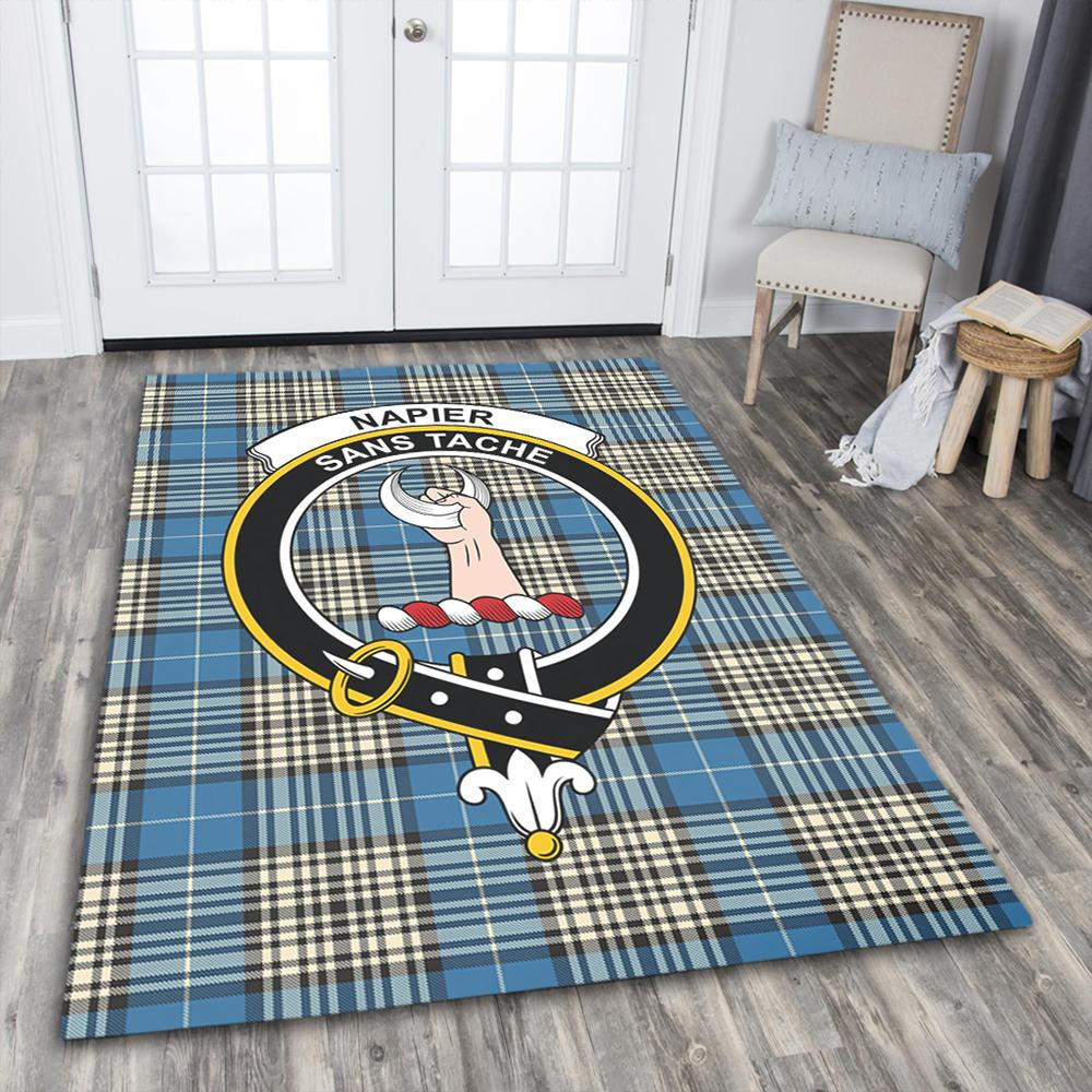 Napier Ancient Tartan Crest Area Rug