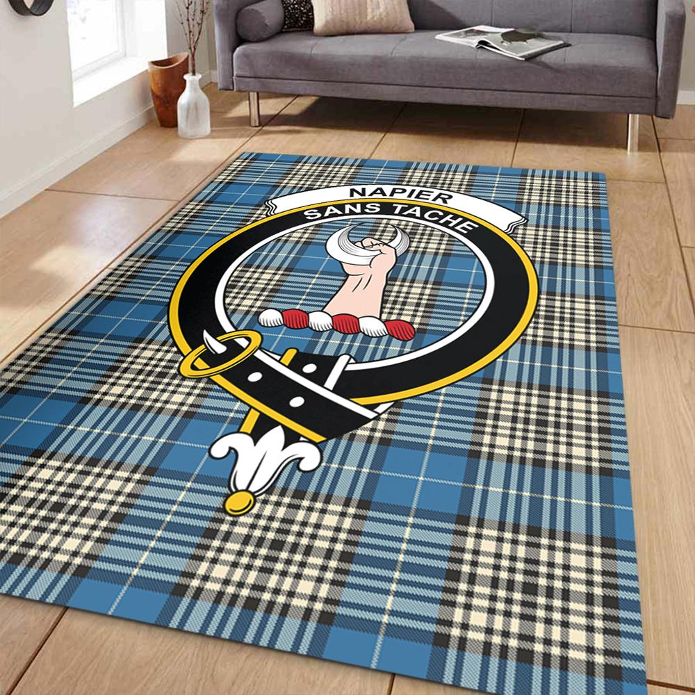 Napier Ancient Tartan Crest Area Rug