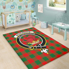 Moncrieffe Tartan Crest Area Rug