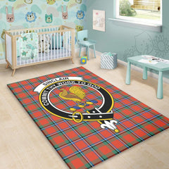 Sinclair Ancient Tartan Crest Area Rug