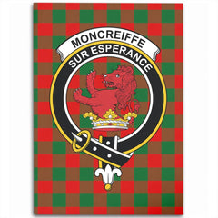 Moncrieffe Tartan Crest Area Rug