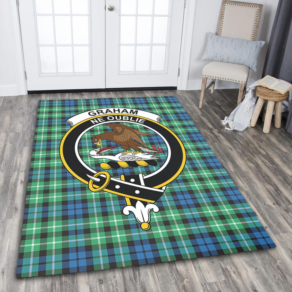 Graham of Montrose Ancient Tartan Crest Area Rug