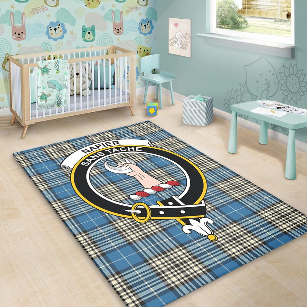 Napier Ancient Tartan Crest Area Rug