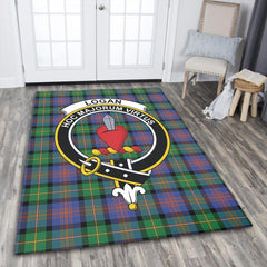 Logan Ancient Tartan Crest Area Rug