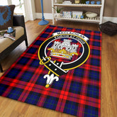MacLachlan Modern Tartan Crest Area Rug