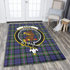 Baird Modern Tartan Crest Area Rug
