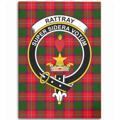 Rattray Modern Tartan Crest Area Rug