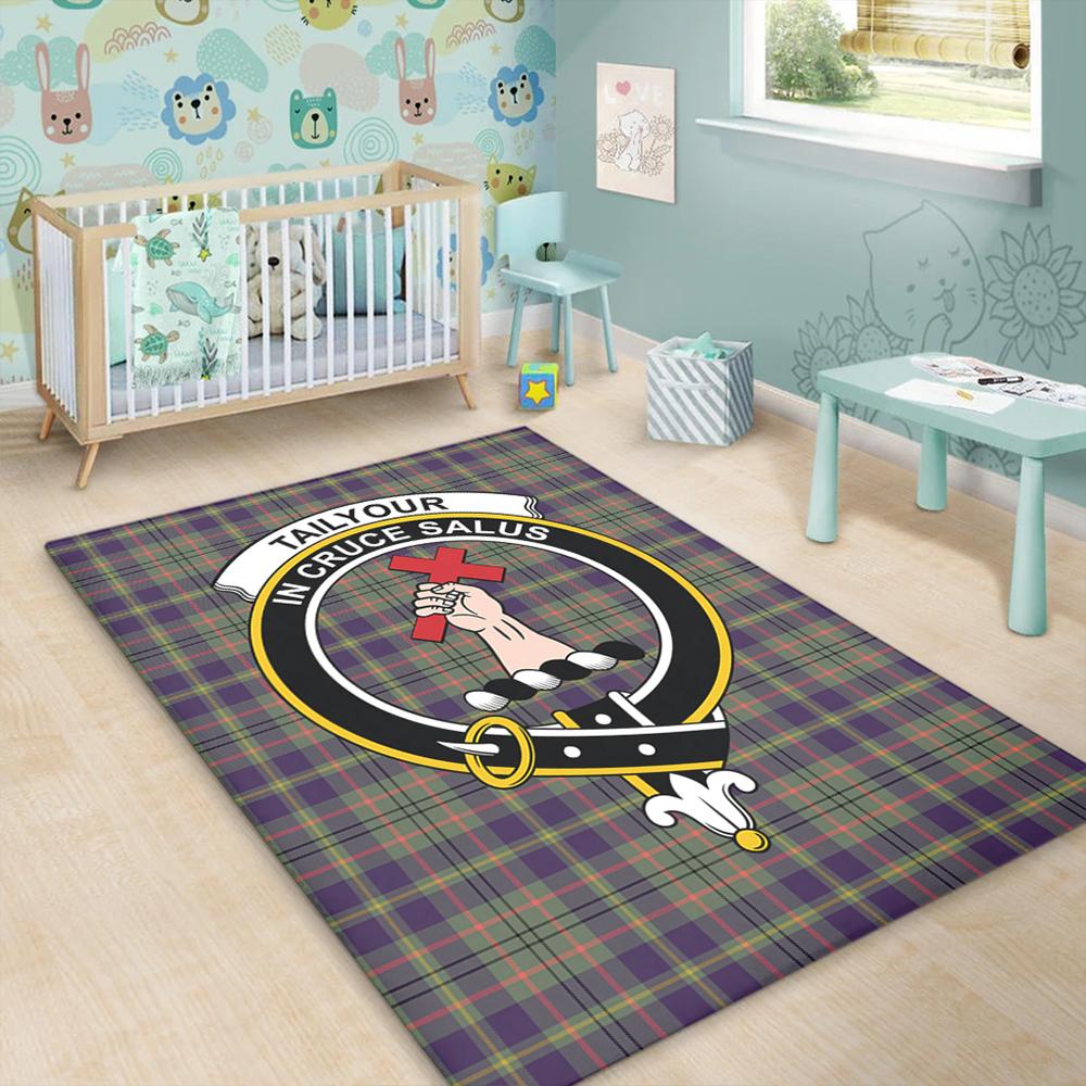 Tailyour Tartan Crest Area Rug