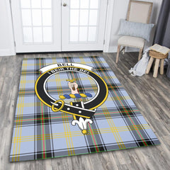 Bell of the Borders Tartan Crest Area Rug