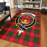 Rattray Modern Tartan Crest Area Rug